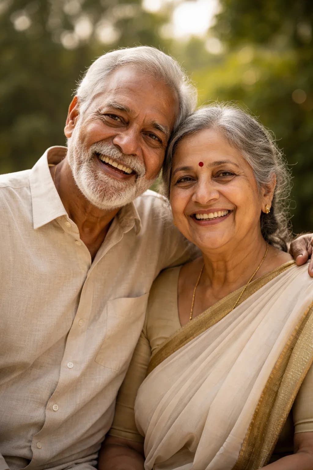 Couple enjoying retirement